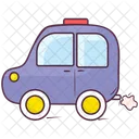 Toy Car Baby Car Hand Drawn Icon