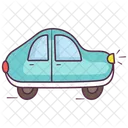 Toy Car Baby Car Hand Drawn Icon