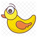 Duck Rubber Duck Kids Toy Icon