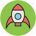 Toy Rocket Cartoon Icon