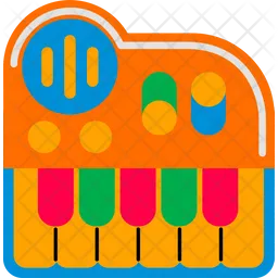 Toy piano  Icon