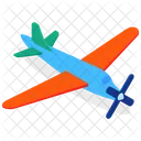 Airplane Toy Kids Model Icon
