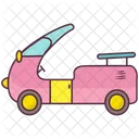 Toy Car Baby Car Hand Drawn Icon