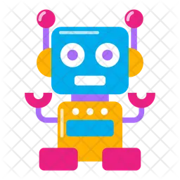 Toy robot  Icon