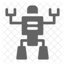Robotic Toy Robot Icon