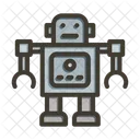 Toy Robot Artificial Intelligence Humanoid Icon