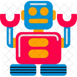 Toy robot  Icon