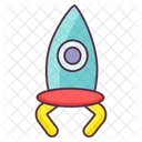 Toy Rocket Missile Projectile Icon