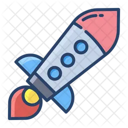 Toy Rocket  Icon