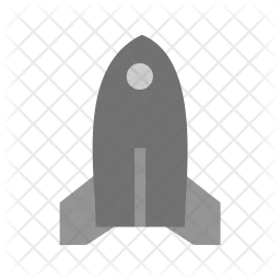 Toy rocket  Icon