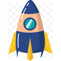 Toy rocket  Icon