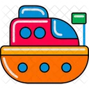 Toy Ship Travel Icon