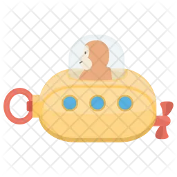 Toy Submarine  Icon