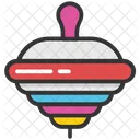 Toy Top Spinner Icon