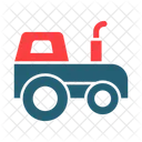 Transportation Vehicle Tractor Icon