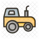Toy Tractor Transportation Vehicle Icon