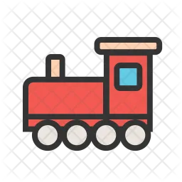 Toy train  Icon