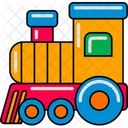 Toy Train Locomotive Icon