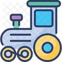 Toy Train Railroad Kids Icon