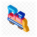 Children Train Attraction Icon