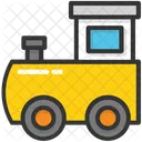 Train Locomotive Toy Icon