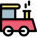 Train Locomotive Toy Icon