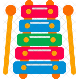Toy xylophone  Icon