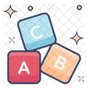 Alphabet Block Abc Block Education Icon