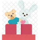 Toys Giftbox Kids Icon