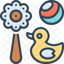 Toys Game Duck Icon