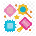 A Versatile Design Illustration Kit Featuring Clean Modern Vector Graphics Perfect For Branding Marketing And Creative Projects Includes A Variety Of Customizable Elements On A Crisp White Background For Easy Integration Icon