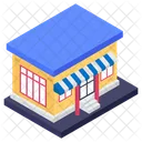 Toys Market Outlet Storehouse Icon