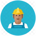 Trabajador De La Construccion Streamline Kameleon Icono