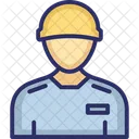 Trabajador Ingeniero Avatar Icono