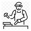 Trabajador Mano De Obra Empleado Icono