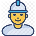 Construccion Trabajador Supervisor Icon