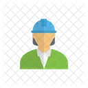 Trabajador Avatar Hombre Icono