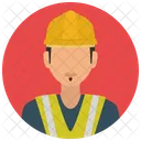 Construccion Trabajador Hombre Icono