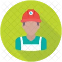 Capataz Construccion Trabajador Icono