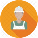 Capataz Construccion Trabajador Icono