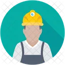 Capataz Construccion Trabajador Icono