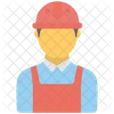 Capataz Construccion Trabajador Icono