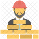 Capataz Construccion Trabajador Icono