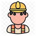 Trabajador De La Construccion Trabajador Profesion Icono