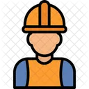 Trabajador De La Construccion Constructor Hombre De Reparacion Icono