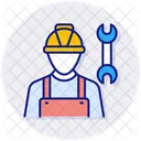 Trabajador de la industria  Icono