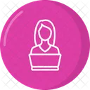 Trabajador Remoto Autonomo Portatil Icono
