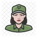 Trabajadora Ecologica Mujer Blanca Trabajadora Ecologica Eco Icono