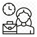 Tiempo Negocios Gestion Del Tiempo Icono