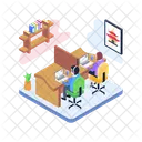 Personas Trabajadoras Trabajadores De Oficina Personal Icono